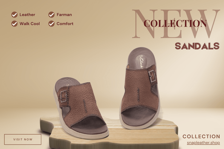 Men's sandals - Snap Leather
