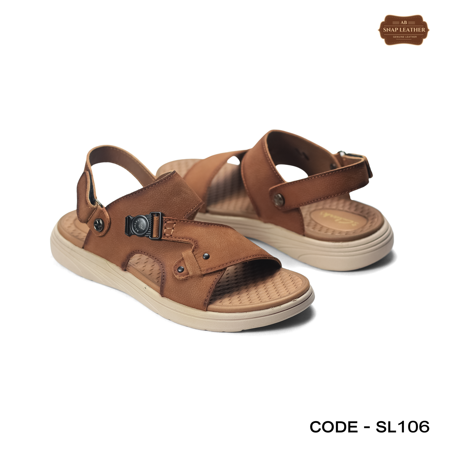 Cool & Easy Men's Summer Sandals - genuine Leather