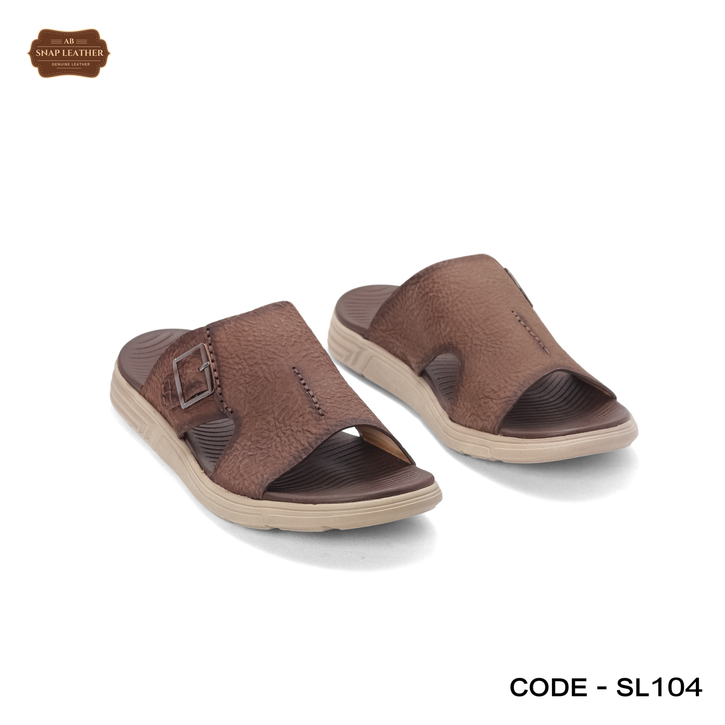 Casual Slipper Sea Beach MenComfortable Outdoor - Snap Leather