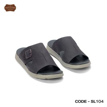 Sea Beach Men Casual Slipper Comfortable Outdoor - Snap Leather