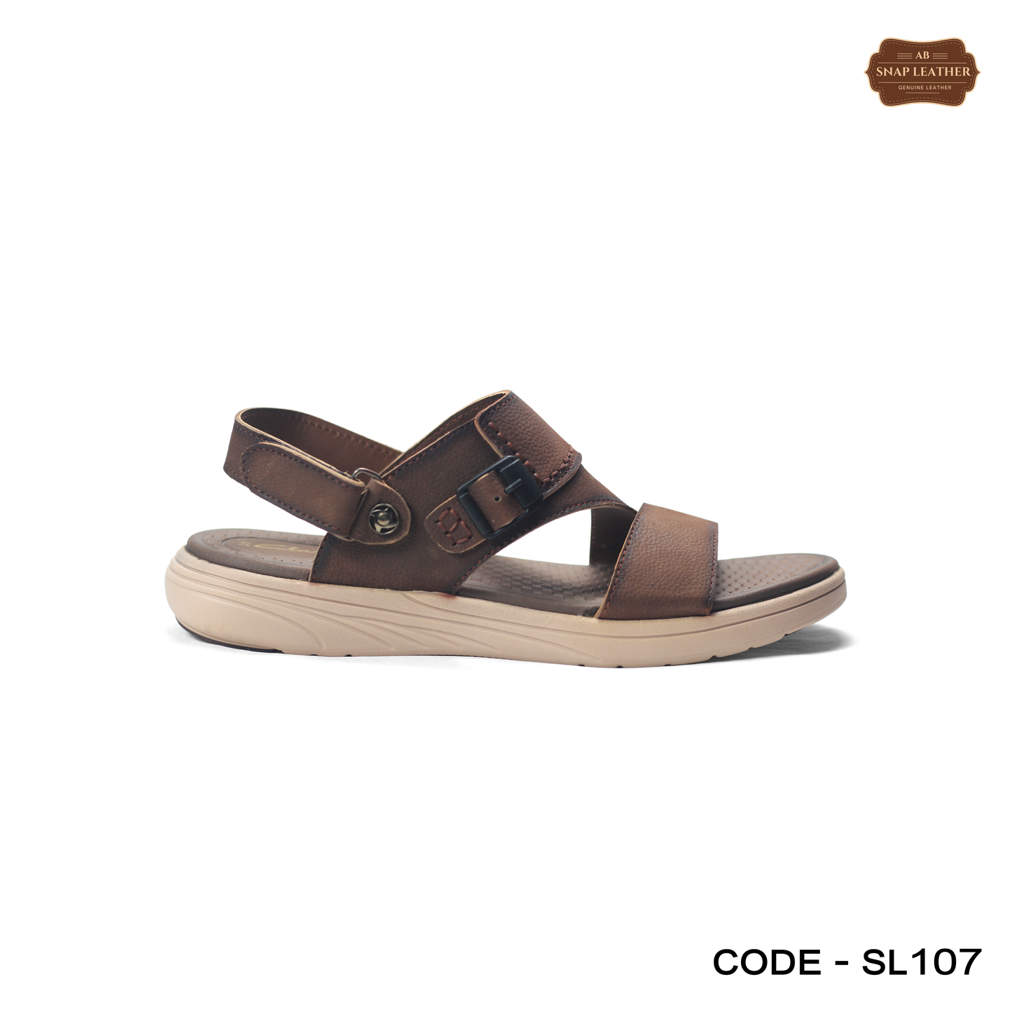 summer leather sandals for men, and adjustable straps