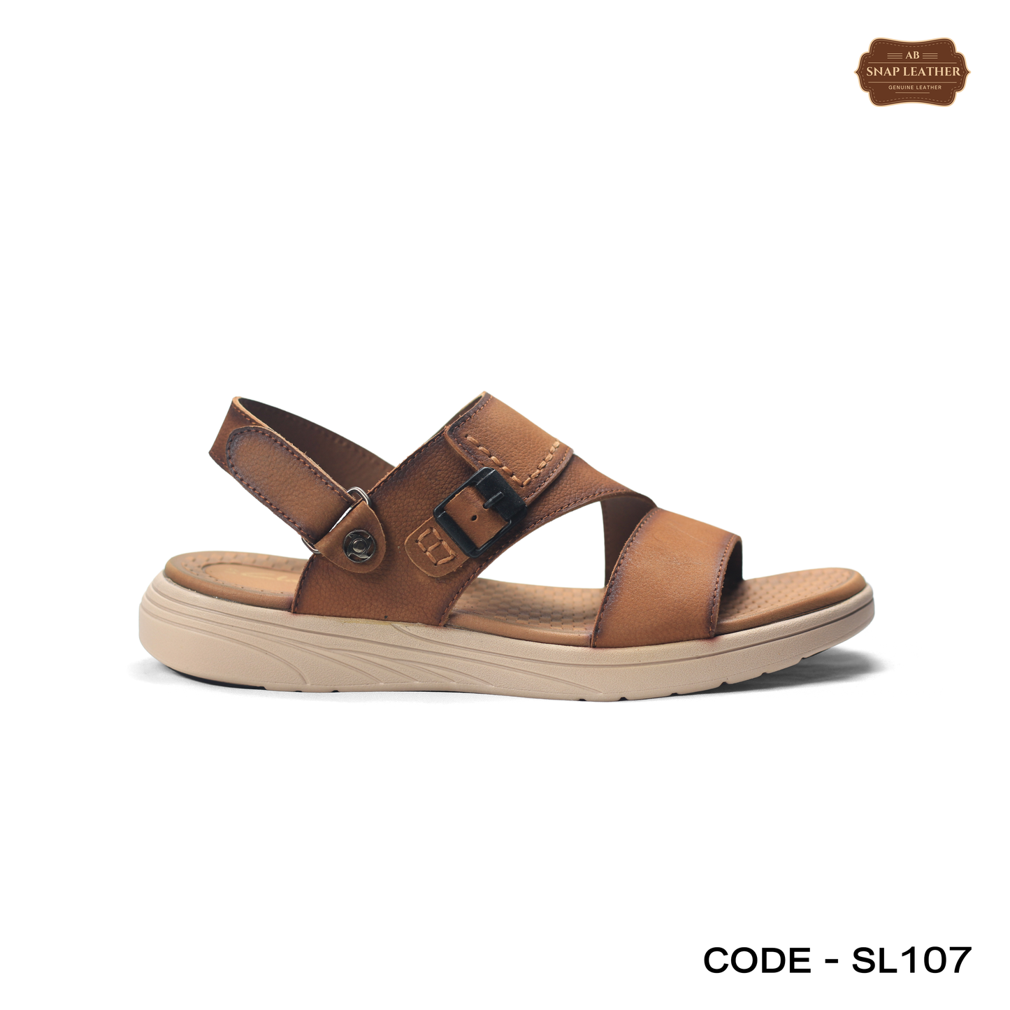 summer leather sandals for men, and adjustable straps