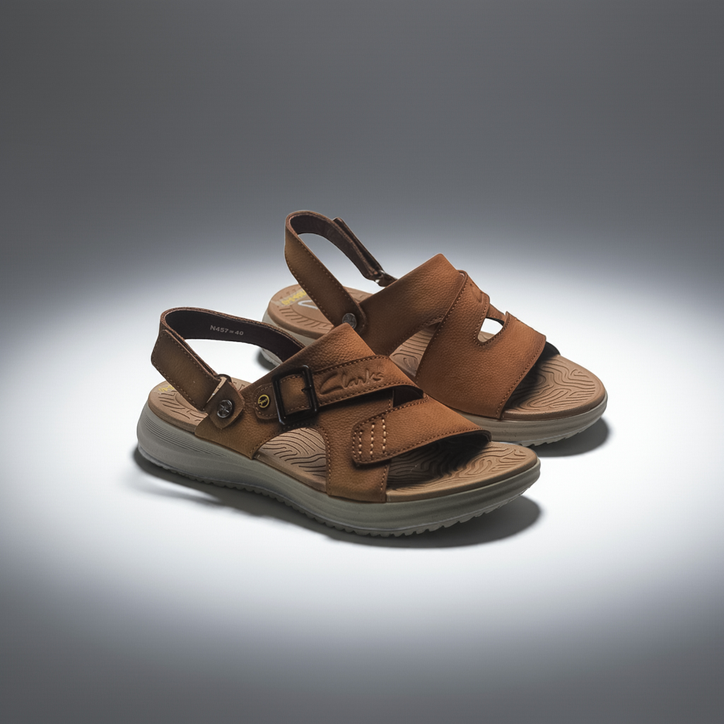 Leather Sandal SL- 457 Snap Leather