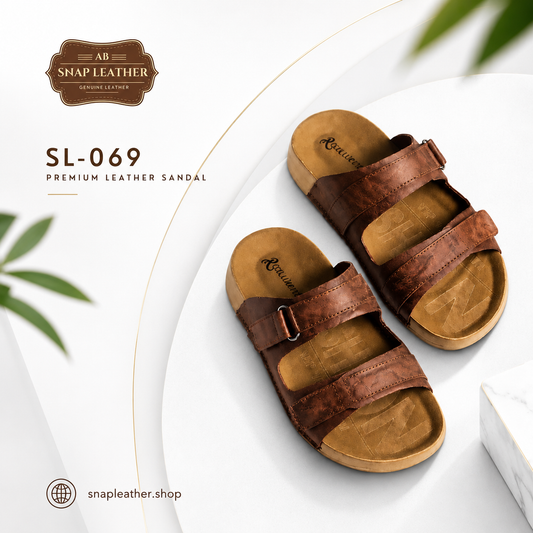 রিয়েল লেদার স্যান্ডেল SL-069